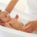 What Can be Done for Eczema in Babies baby in bath